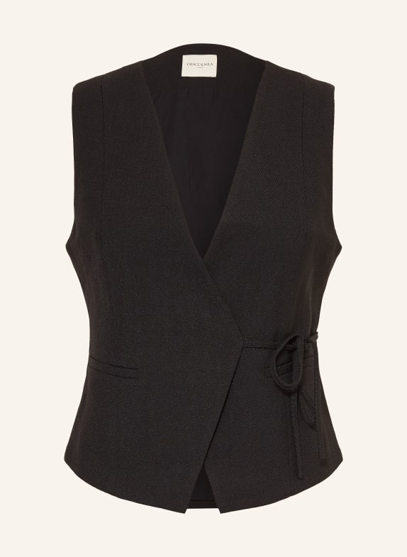 GRACE & MILA Blazerweste VILMONT SCHWARZ