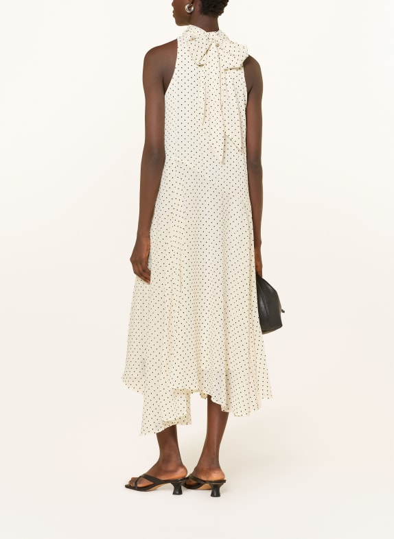 GRACE & MILA Robe VALORIA ÉCRU / NOIR