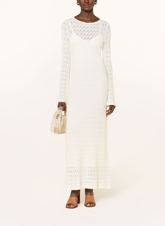 GRACE & MILA Robe en maille VERDAD ÉCRU