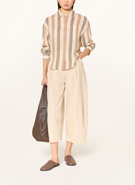 Marc O'Polo Skjortblus BEIGE / BRUN / SVART