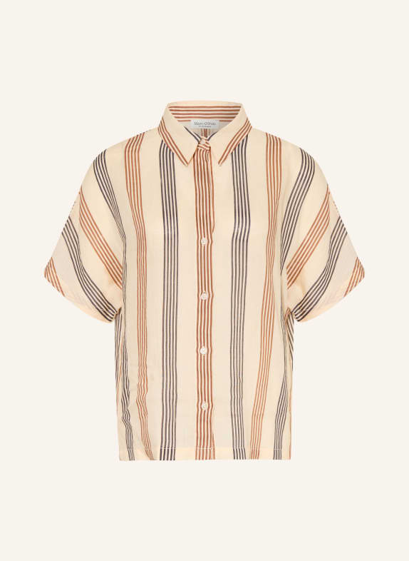 Marc O'Polo chemise BEIGE / MARRON / NOIR