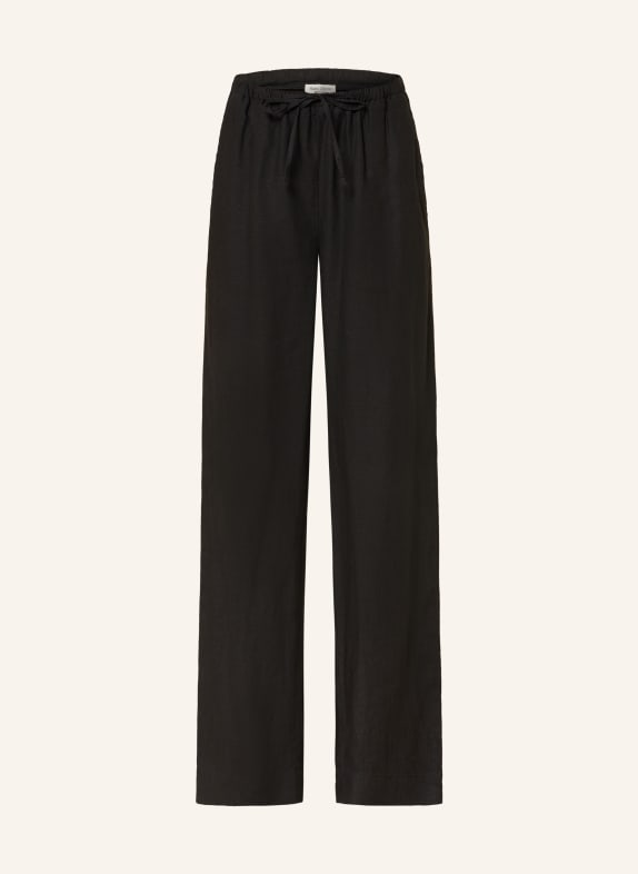 Marc O'Polo linen pants BLACK