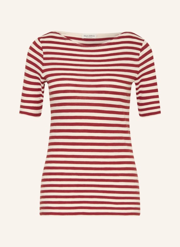 Marc O'Polo T-shirt ÉCRU / ROUGE FONCÉ