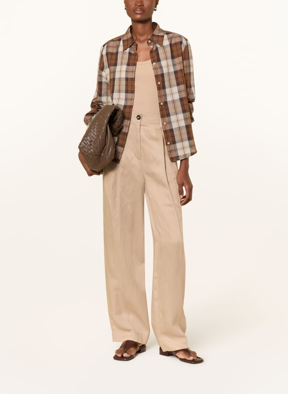 Marc O'Polo Broek met linnen BEIGE