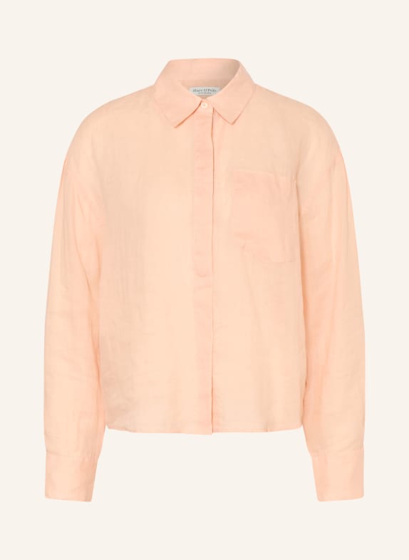 Marc O'Polo overhemdblouse LICHTORANJE