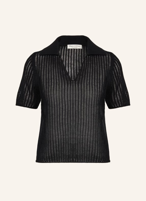 Marc O'Polo Polo en maille NOIR