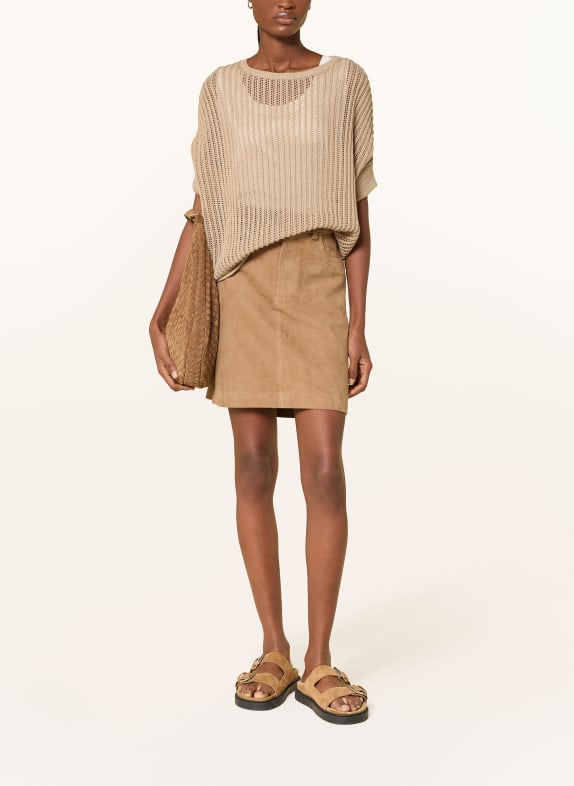 Marc O'Polo gebreid shirt BEIGE