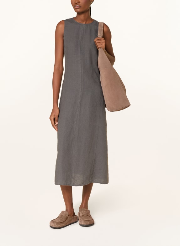 Marc O'Polo plátěné šaty ŠEDÁ