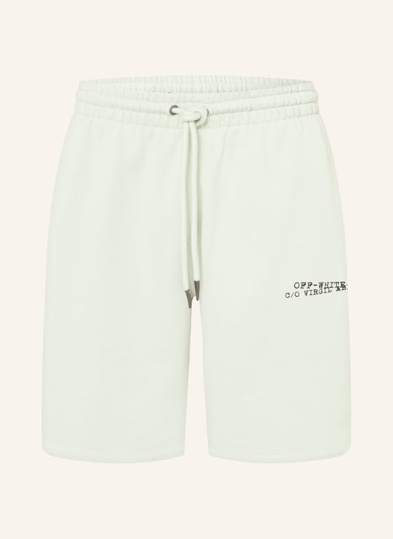 Off-White Sweatshorts MINT / SCHWARZ