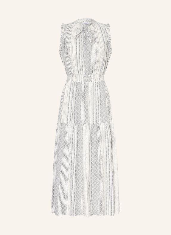 Rails Kleid ALESSI mit Leinen CREME / DUNKELGRAU / DUNKELBLAU