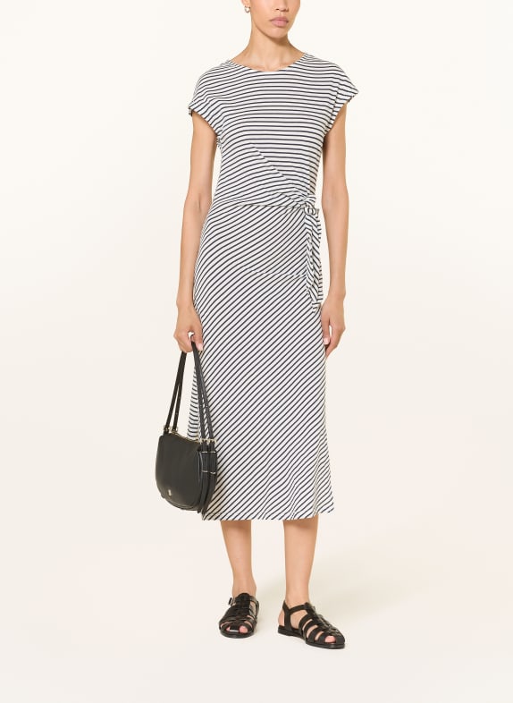 Rails Kleid SELAH CREME / DUNKELBLAU