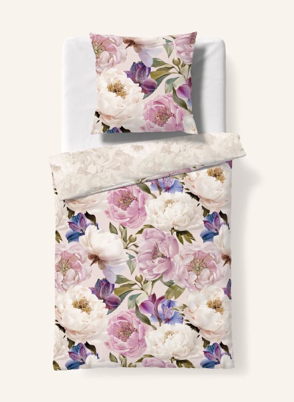 fleuresse Bettwäsche BED ART S zum Wenden HELLROSA / ROSA / LILA