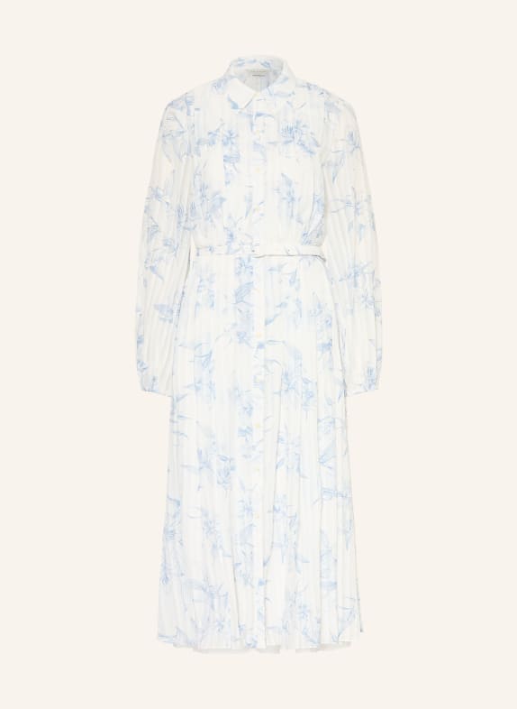 TED BAKER Sukienka koszulowa BERNIA BIAŁY / NIEBIESKI