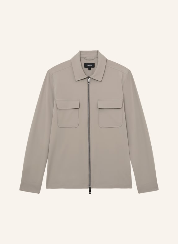 REISS Overshirt ASCEND TAUPE
