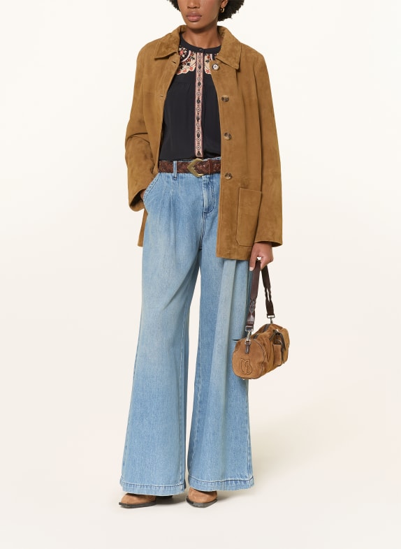 ba&sh Lederjacke MARIO BRAUN