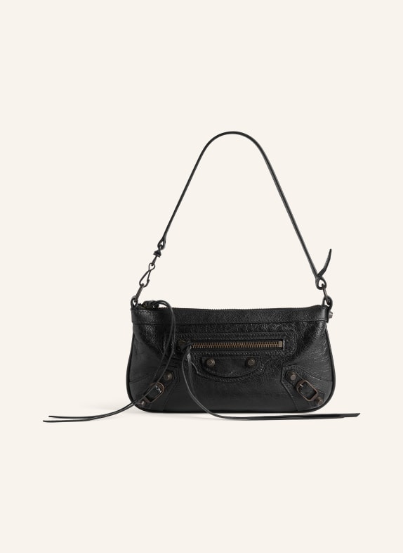 BALENCIAGA Umhängetasche LE CITY POCHETTE SCHWARZ