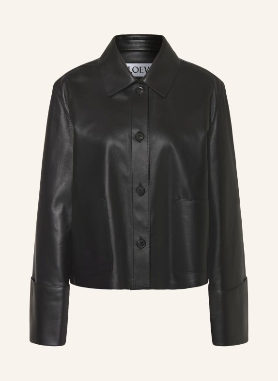 LOEWE Lederjacke SCHWARZ