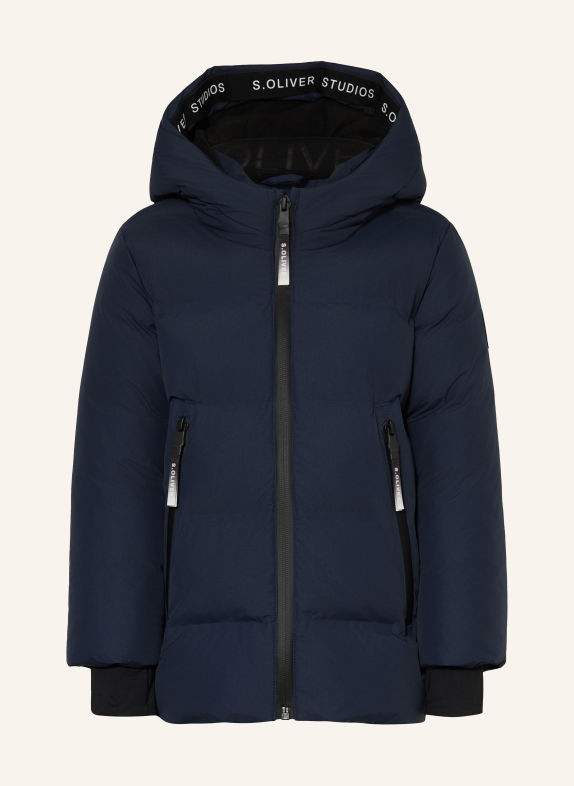 s.Oliver RED gewatteerd jack DONKERBLAUW / ZWART