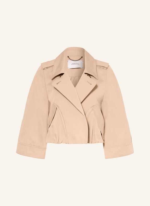 DOROTHEE SCHUMACHER Jachetă trench LUXURY LAYER BEJ