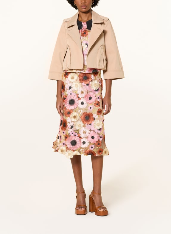 DOROTHEE SCHUMACHER Trench-Jacke LUXURY LAYER BEIGE