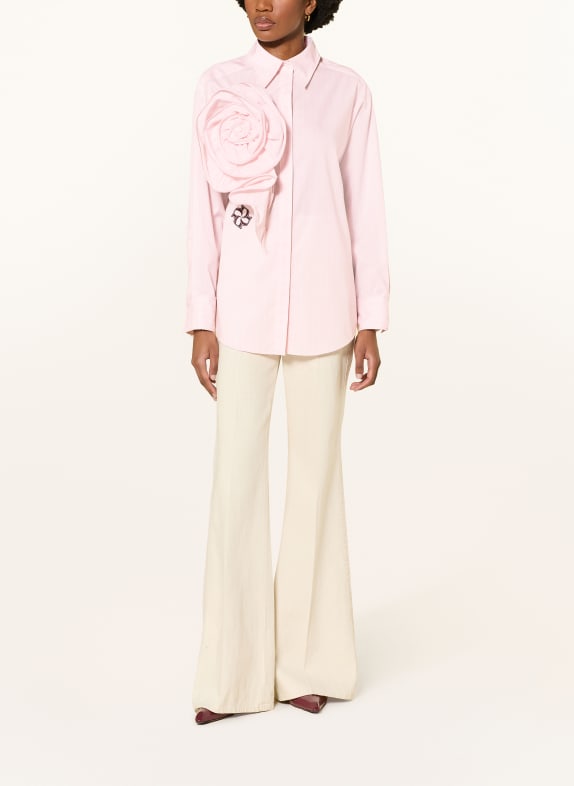 DOROTHEE SCHUMACHER Overhemdblouse STRIPED POWER ROSE CLAIR / WIT