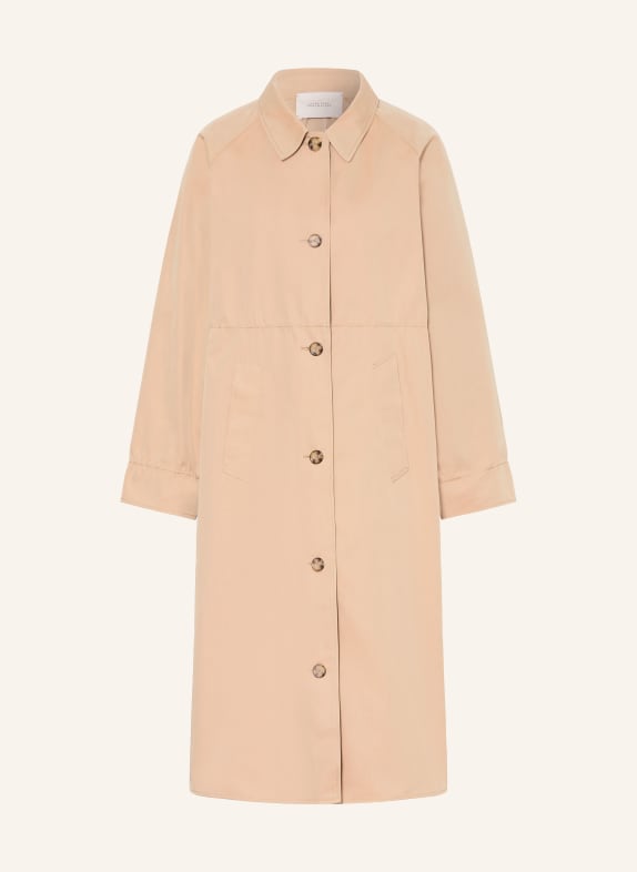 DOROTHEE SCHUMACHER LUXURY LAYER trench coat CAMEL