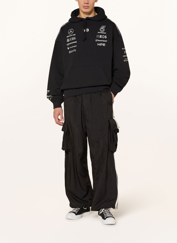 Y-3 Hoodie MERCEDES - AMG PETRONAS FORMULA ONE TEAM ZWART / ZILVER