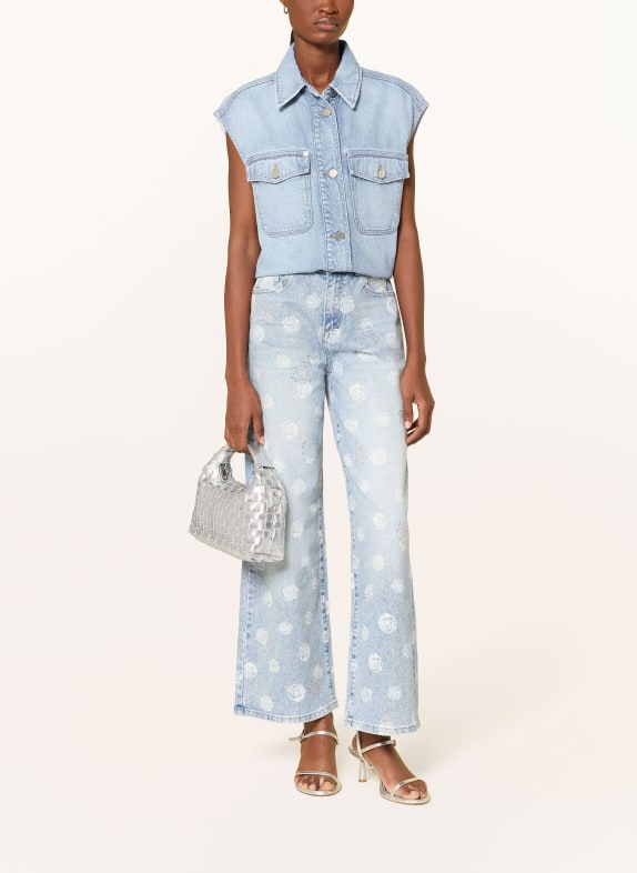 miss goodlife Flared-jeans med strass 24 BLUE
