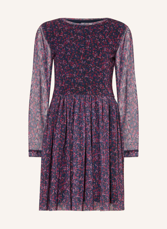 s.Oliver RED Kleid DUNKELBLAU / ROSA / PINK