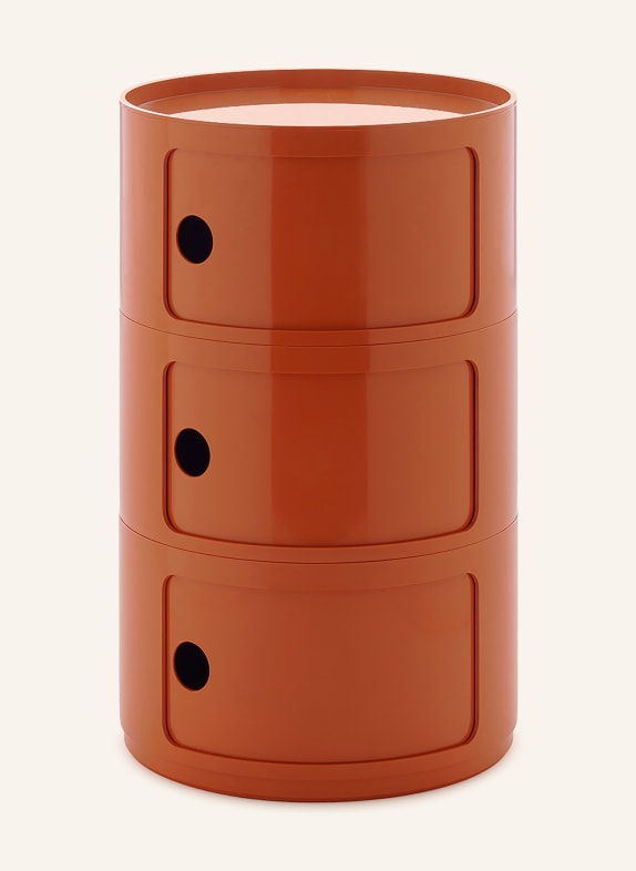 Kartell COMPONIBILI side table ORANGE