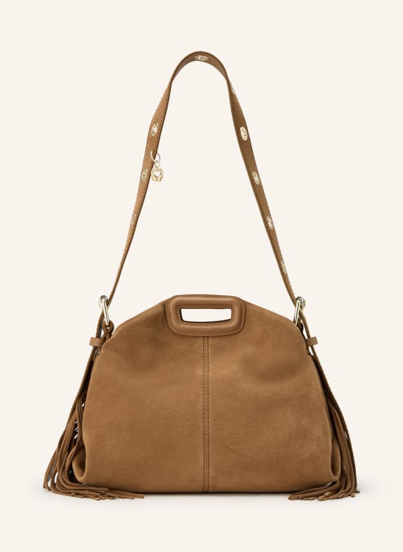 maje Handtasche HELLBRAUN