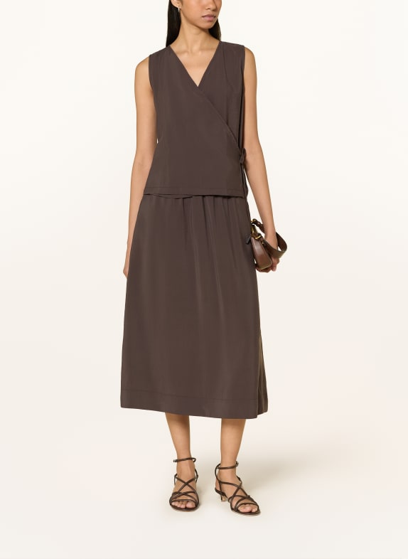 OPUS Wrap-bluse FAZU BRUN