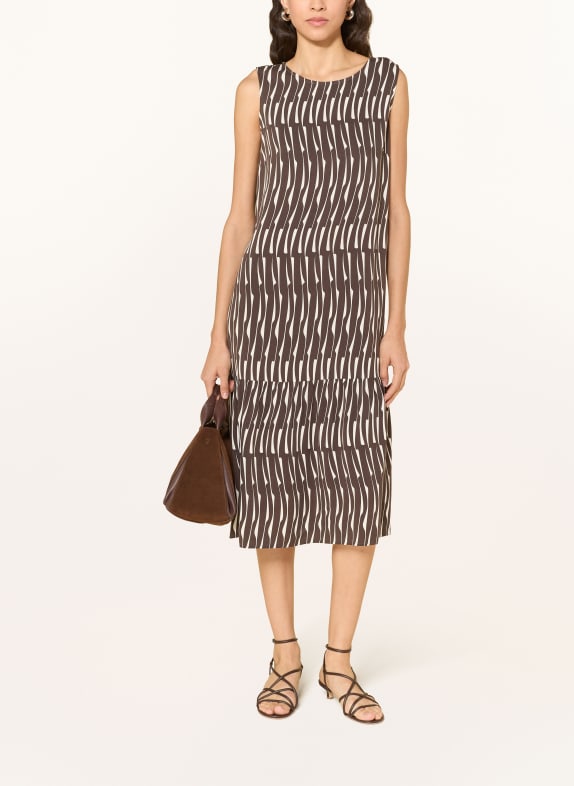 OPUS Kleid WICY DUNKELBRAUN / ECRU