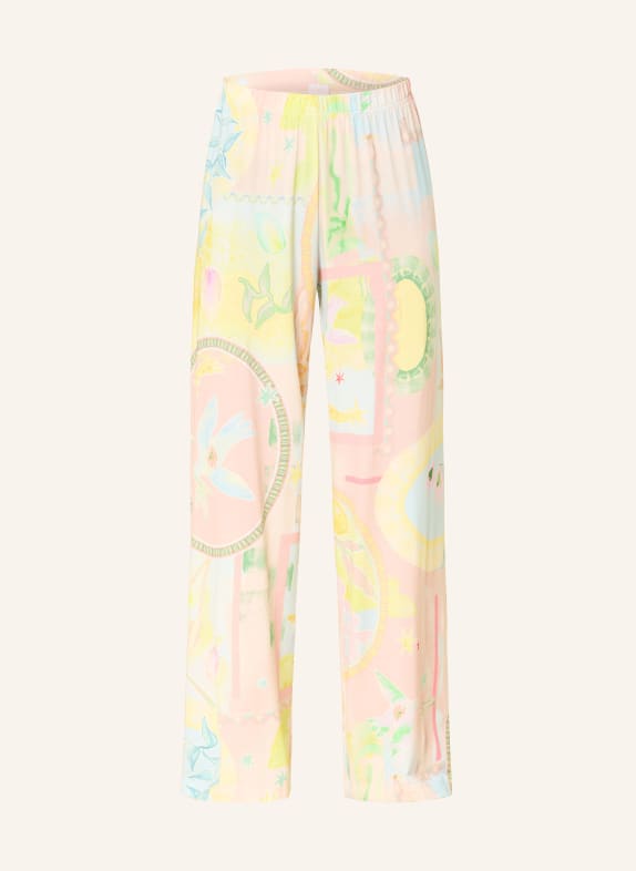 mey Schlafhose Serie MYSTIC VOYAGE HELLBLAU / ROSA / GELB