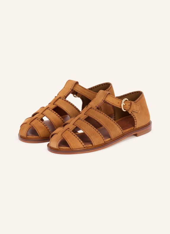 CLAUDIE PIERLOT Sandalen COGNAC