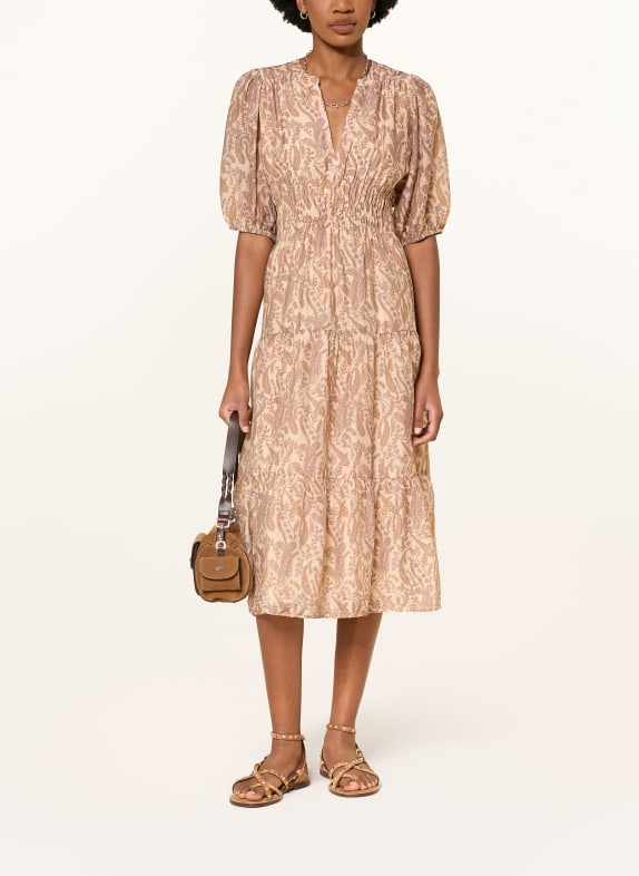 ba&sh Kleid TANYSSA ROSÉGOLD / BRAUN / LILA