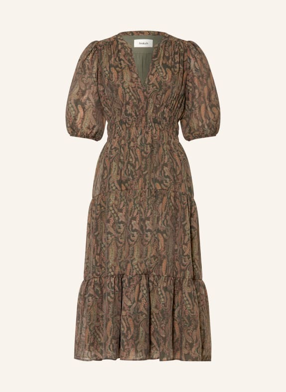 ba&sh Kleid TANYSSA BRAUN / ALTROSA / GRÜN