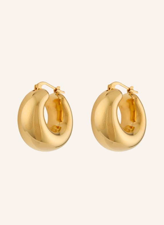VANESSA BARONI hoop earrings GOLD