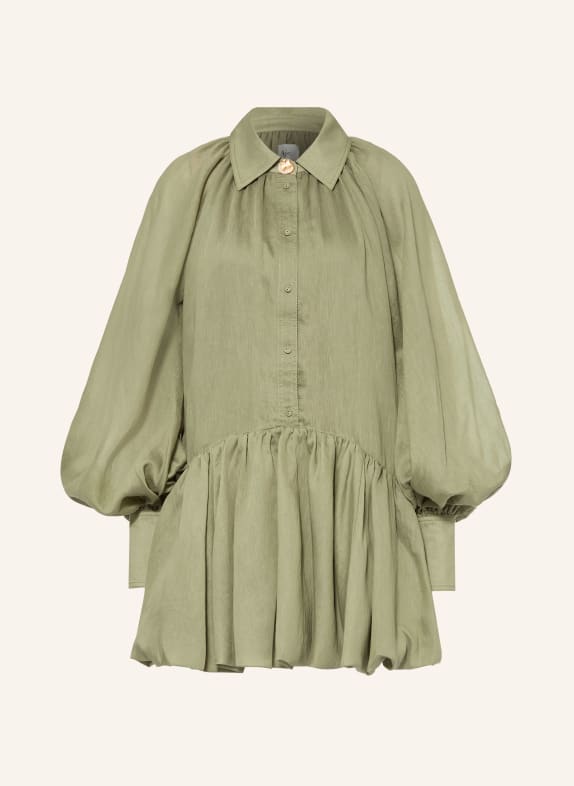 Aje. Overhemdjurk MIETTA GROEN