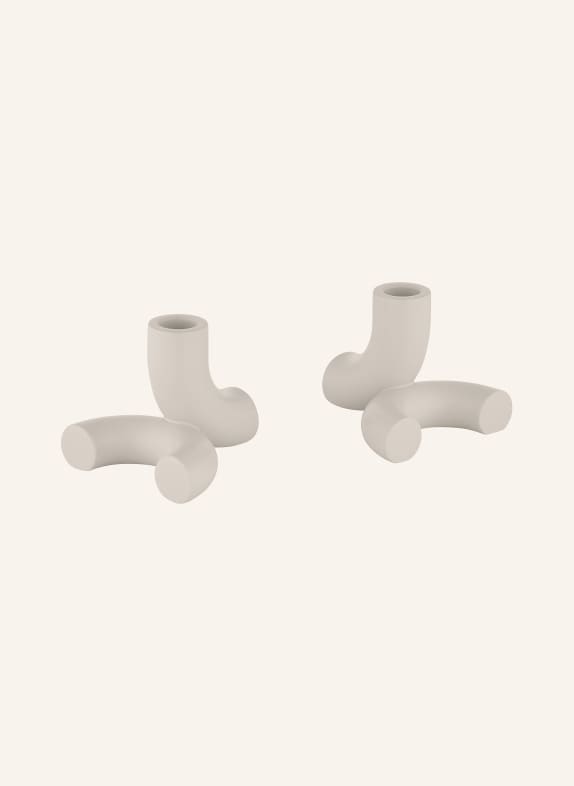 blomus 2er-Set Kerzenhalter DOODLE HELLGELB