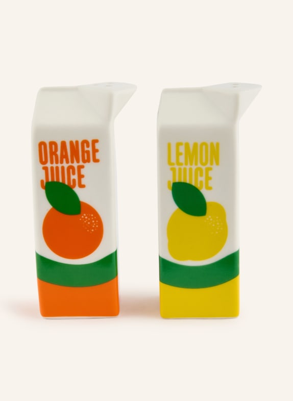 fluid MARKET Zout- en peperstrooier JUICE CRÈME / ORANJE / GEEL