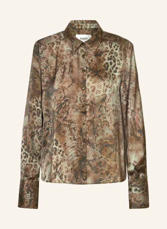 ba&sh Hemdbluse CORNELIA KHAKI / DUNKELBRAUN / BRAUN