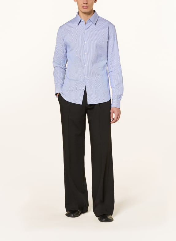 SANDRO Hemd Slim Fit HELLBLAU / WEISS