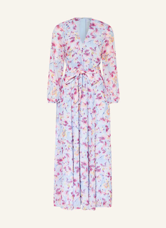 HOBBS Kleid THEA HELLBLAU / ALTROSA / ROSA