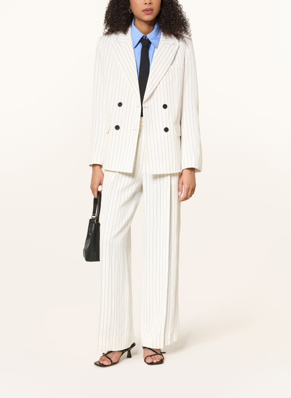 SANDRO Blazer ECRU / SCHWARZ