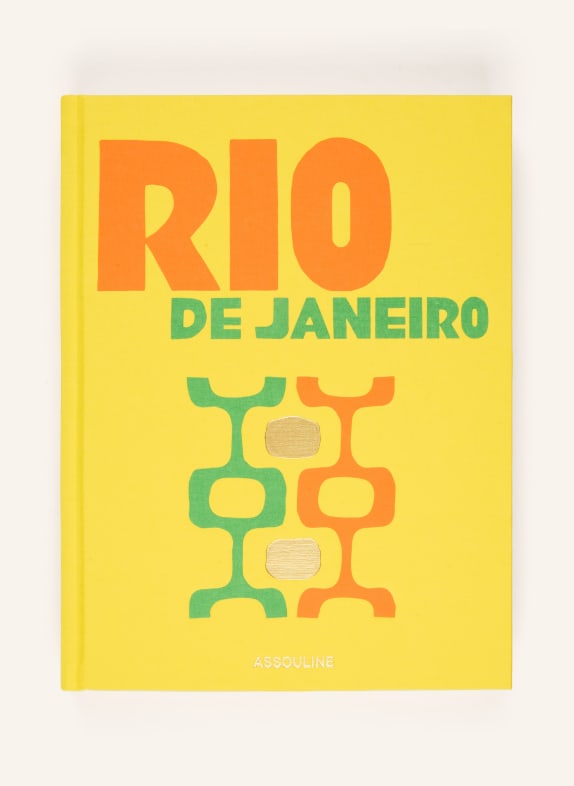 ASSOULINE Boek RIO DE JANEIRO NEONGEEL / ORANJE / GROEN