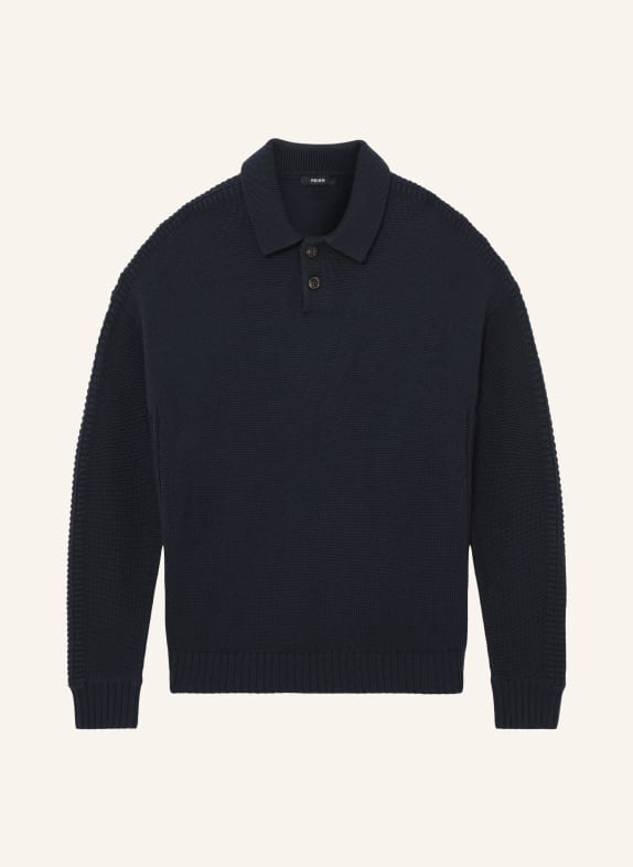 REISS Pull ELM BLEU FONCÉ