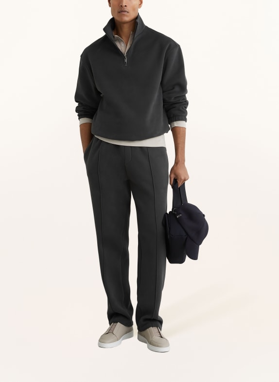 REISS Sweatshirt QUINN ZWART