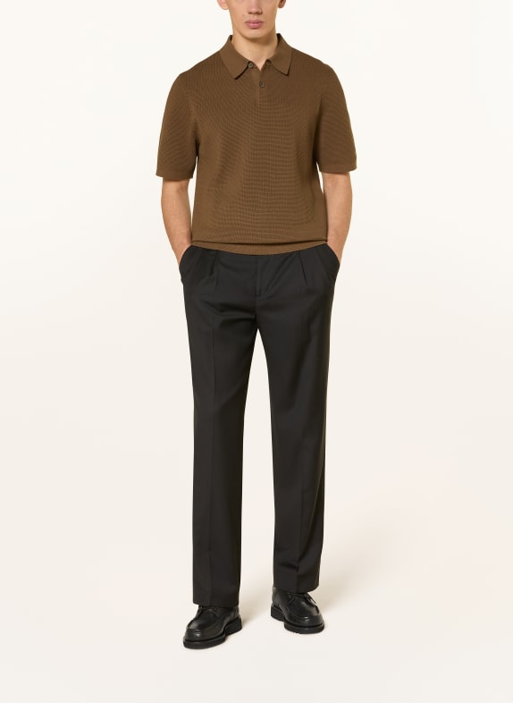 COS Poloskjorte Regular Fit BRUN