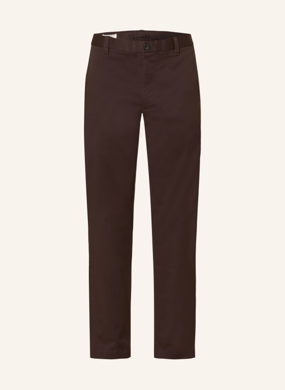 COS Chino met normale pasvorm MARRON FONCÉ